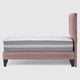 thumbnail image 4 of Cama Europea Valencia P + Respaldo Cadiz 1 PL Felpa Palo Rosa, 4 of 6