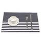 thumbnail image 2 of XmhyTop Juego de 6 Manteletes Individuales para Mesa, Hechos de PVC Resistente, Antideslizantes y Termorresistentes, Ideal para Hogares, Restaurantes y Cocinas, Estilo J, 45*30cm, Gris, 2 of 3