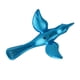 thumbnail image 1 of Surtido colgante de pared colibrí pájaros estatuilla decoración ornamento azul claro, 1 of 5