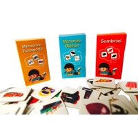 Tarmons - Pack De 3 Memorices Educativos – ¡Diversión Y Aprendizaje En Casa!