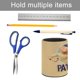 thumbnail image 5 of Pat y Mat-theme Cylinder Pen Holder Pencil Organizer with Flannel Lining PVC Leather Material Cardboard Base for study work 10*8CM, 5 of 6