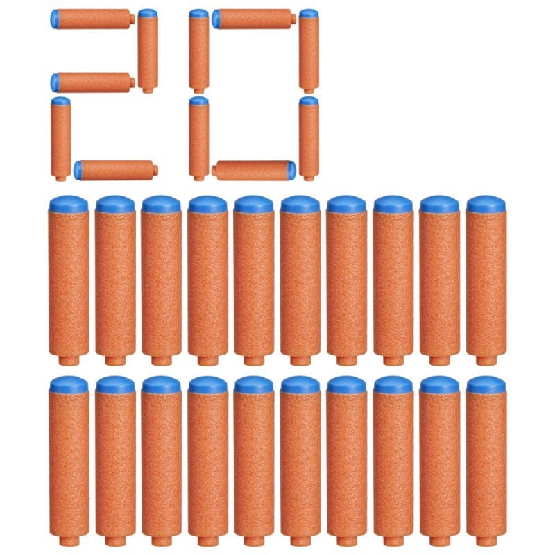 Lanzador Set De 20 Dardos Nerf
