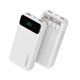 thumbnail image 1 of Cargador portátil Nusyddy 20000 mAh con 4 cables integrados y 6 salidas – Blanco, 1 of 9