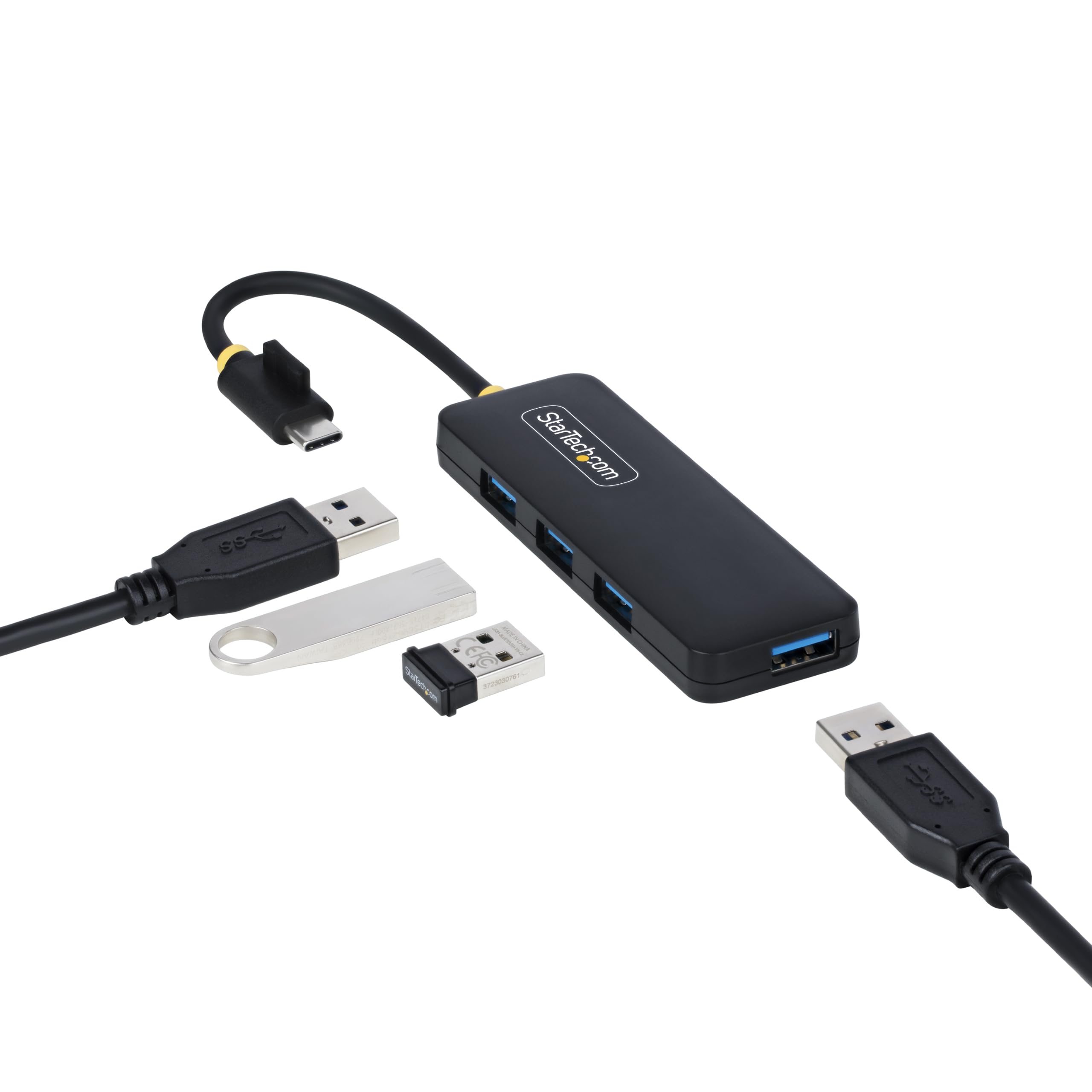 Concentrador Usb-C Startech.Com De 4 Puertos Usb 3.0 De 5 Gbps Para Windows Y Mac