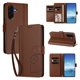 thumbnail image 2 of Funda Cartera Trébol para Samsung Galaxy A36 5G con Ranuras Tarjetas y Carga Inalámbrica Marrón, 2 of 6