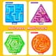 thumbnail image 2 of Laberinto para niños LESONG Sensory Fidget de Squishy Toys, paquete de 4, 2 of 3