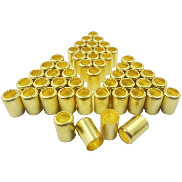 Casquillos para manguera, latón, Pindsrozo 7328, 50 unidades, 16,66 mm