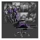 thumbnail image 2 of Silla Gamer Reclinable Violeta, 2 of 3