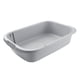thumbnail image 4 of Bandeja De Arena Para Mascotas Caja De Arena Para Gatos Con Parte Superior Abierta Lados Altos Para Gatos De Interior Hamsters Gris 52x35x12cm, 4 of 5