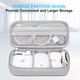 thumbnail image 3 of Bolsa organizadora de cables de viaje Lacdo Electronic Gray, 3 of 7