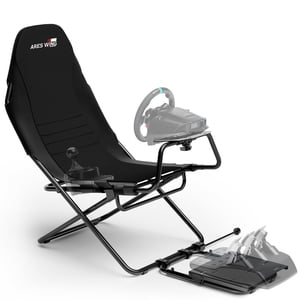 Pileta De Simulador De Carreras Ares Wing Plegable Con Asiento Para Ps5