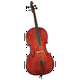 thumbnail image 1 of Cello Hc 100 3 4, 1 of 2