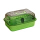 thumbnail image 2 of Viaje Hámster transparente Hámster Hámster Carry Caza Ventilación Ventilación Portable Hámster Jaula para conejillos de indias Ratas Animales pequeños Verde, 2 of 5