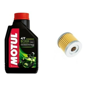 Motul - Kit Mantencion Para Moto Suzuki Gz 150 (100% Original) Negro