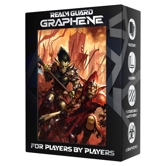 Fundas Graphene 105 Piezas Para Tcg mtg Textura Mate