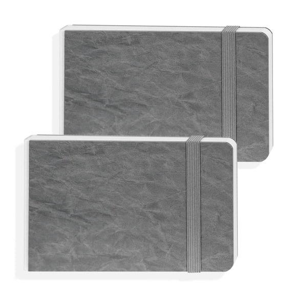 Cuaderno de Acuarela UMACWIN 3.5x5.5in Paquete de 2 Gris PU