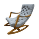 thumbnail image 3 of Silla Mecedora Capitone Gris Lino, 3 of 3