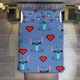thumbnail image 1 of Stitch Red Heart 3 Pieces Duvet Cover Set Full Size Super Soft Fade Resistant Microfiber, 1 of 4