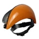 thumbnail image 1 of Protector Facial Visera de Malla Acero Naranja, 1 of 2