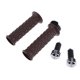 thumbnail image 2 of 7/8 '' 22mm Motorycle Manillar Diamond Throttle Garras Para El Extremo De La Barra Marrón, 2 of 5