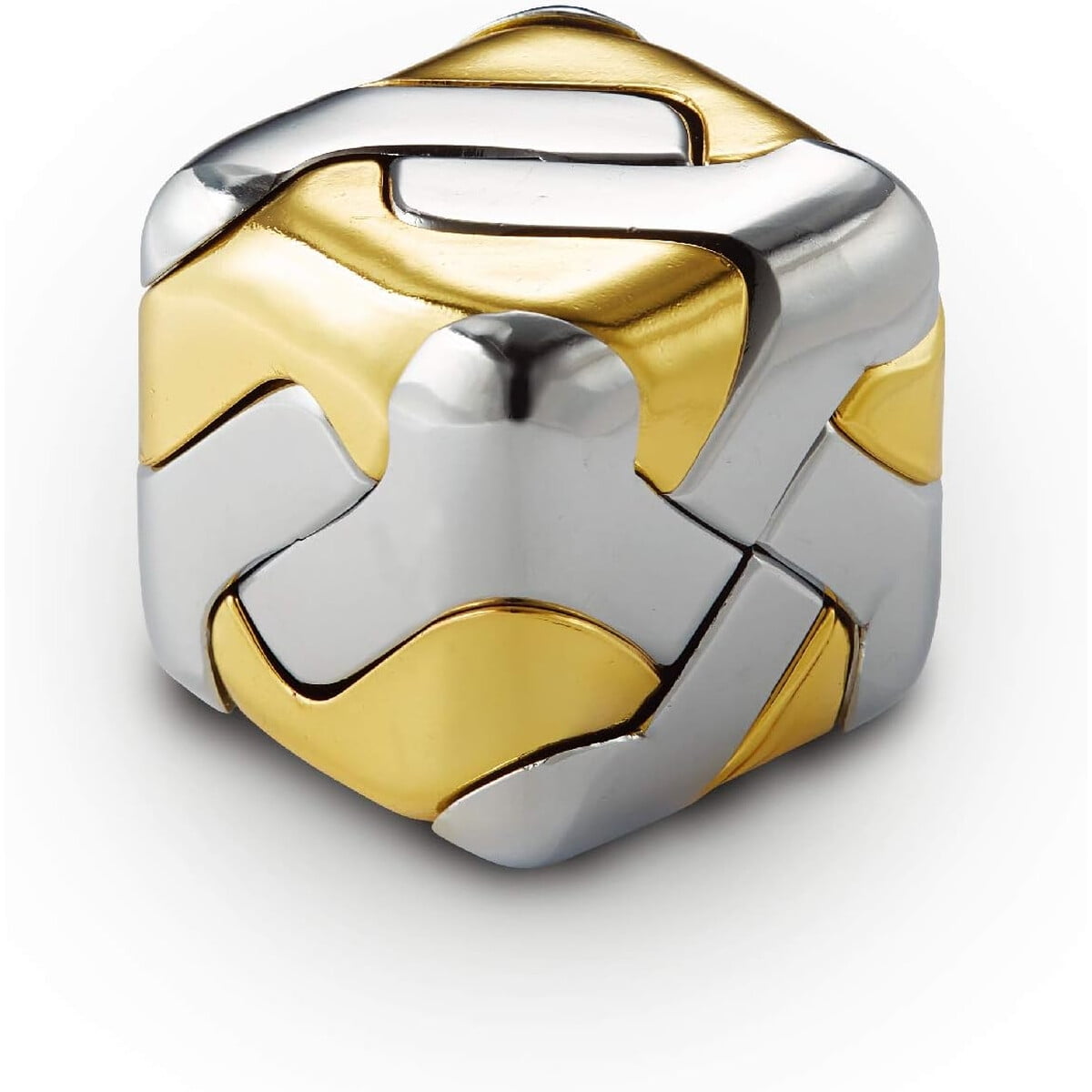 Cubo Puzzle Metalico Amazingo Tech 4,5cm Dificultad 7