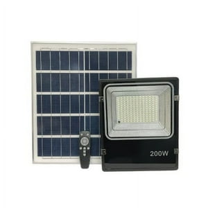 Hb Led - Foco Proyector Led Solar Con Sensor 200W Luz Fría