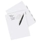 thumbnail image 2 of Separadores de plástico Avery Big Tab Write & Erase, juego de 5 pestañas, color blanco, 2 of 8