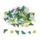 thumbnail image 2 of Azulejos Mosaico Brillantes Piezas De Vidrio Artesanales Surtidas Piedras Verde, 2 of 5