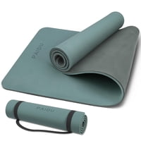 Esterilla De Yoga Paidu Antideslizante Antidesgarro De 10 Mm De Grosor Con Correa De Transporte