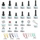 thumbnail image 2 of Kit universal de tornillos RC Fraternize 610 piezas, 2 of 8