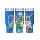 thumbnail image 1 of Peter Pan Vaso aislado de acero inoxidable con asa, diseño temático, regalo para familia, amigos y fans; incluye pajita y encaja en el portavasos estándar, 40 oz, 1 of 6