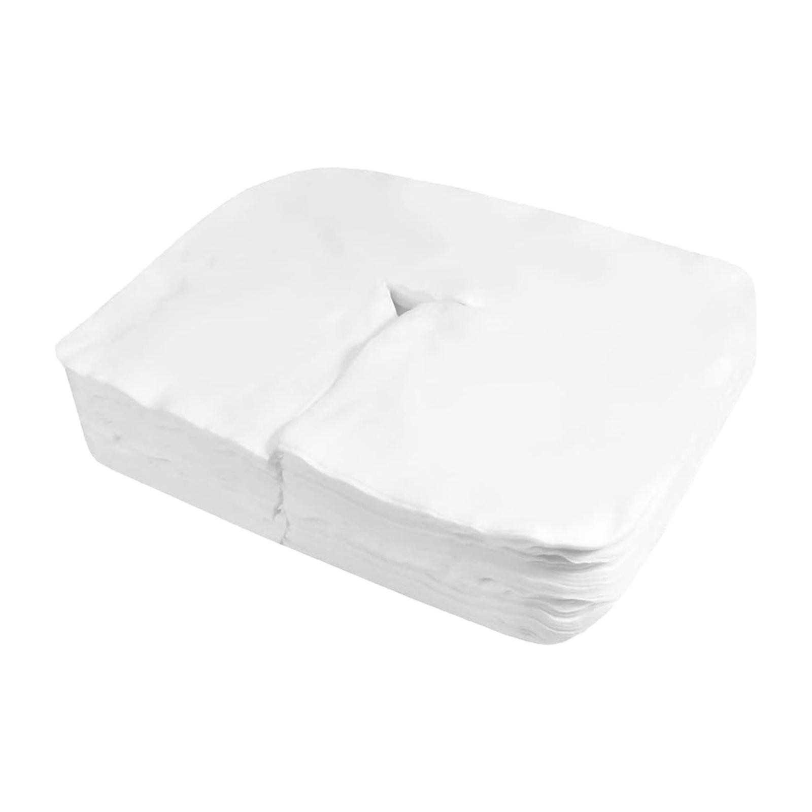 Ioensy - 200 Piezas De Fundas De Reposacabezas De Masaje Para Cama De Spa, Cubierta Plana Antiadherente Para Reposacabezas