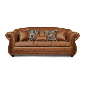 Adonis Leudh - Sofá 3 Personas Estambul Envejecido Terracota X