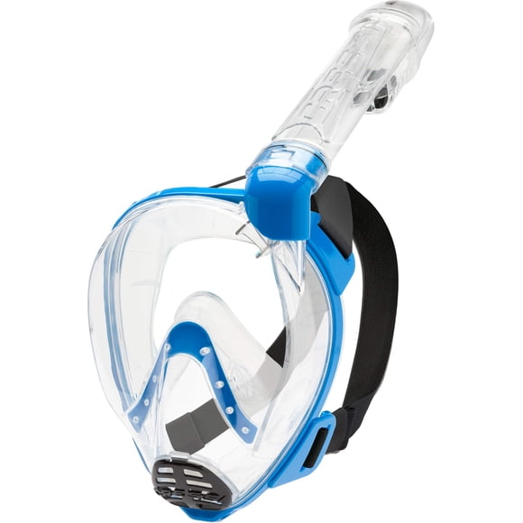 Mascarilla integral Cressi Baron transparente/azul talla M/L