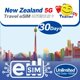 thumbnail image 1 of eSIM HAPPY 5G Nueva Zelanda 30 días 15 GB de datos ilimitados, 1 of 7