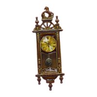 Magideal - Casa De Reloj De Miniatura 1:12 Ornamento Modelo Accs Regalos Manualidades Juguetes Muebles Jugar Diy Lindo Reloj De Muñe