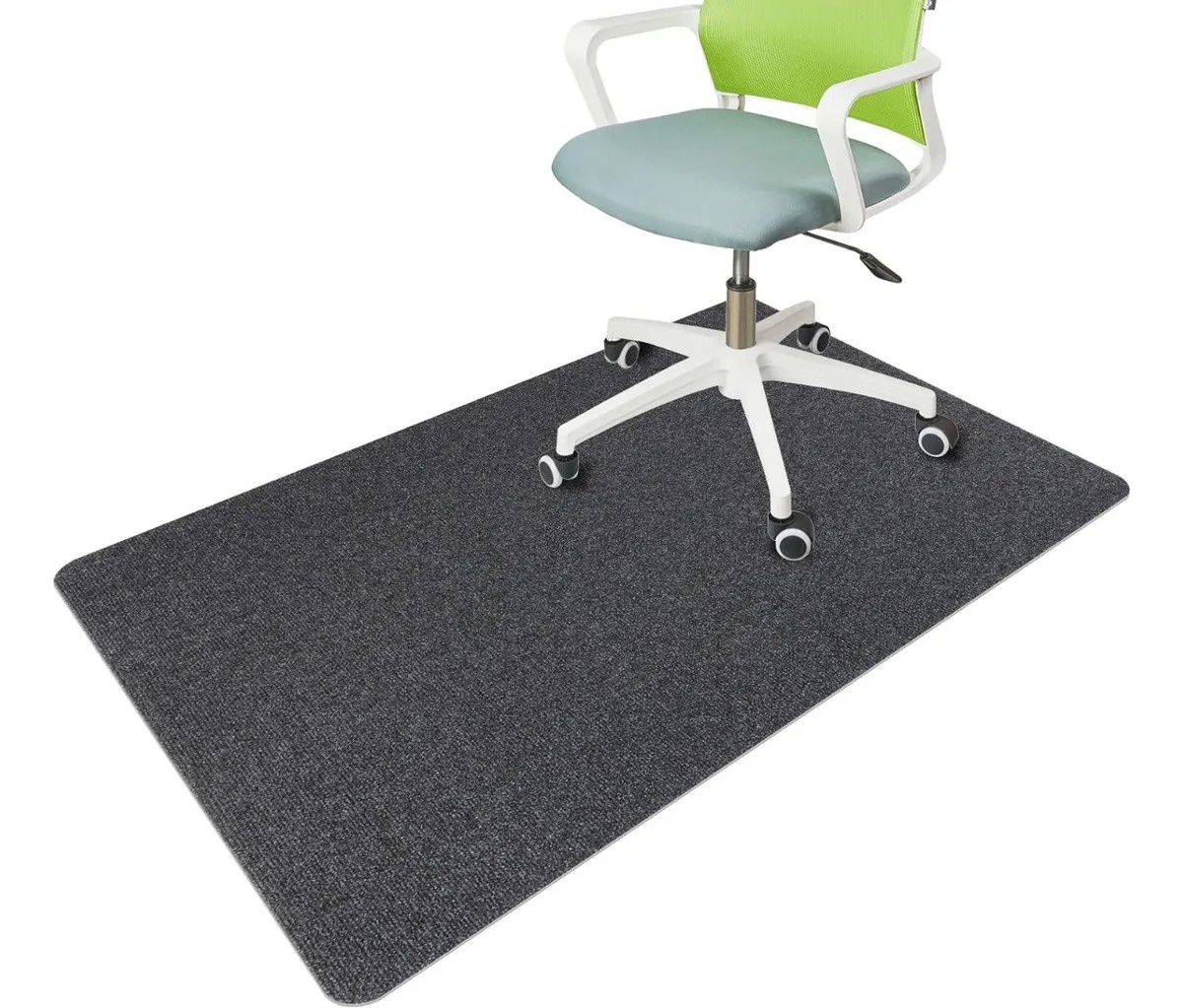 Genérica - Alfombrilla Antideslizante Para Silla De Oficina 120X90Cm