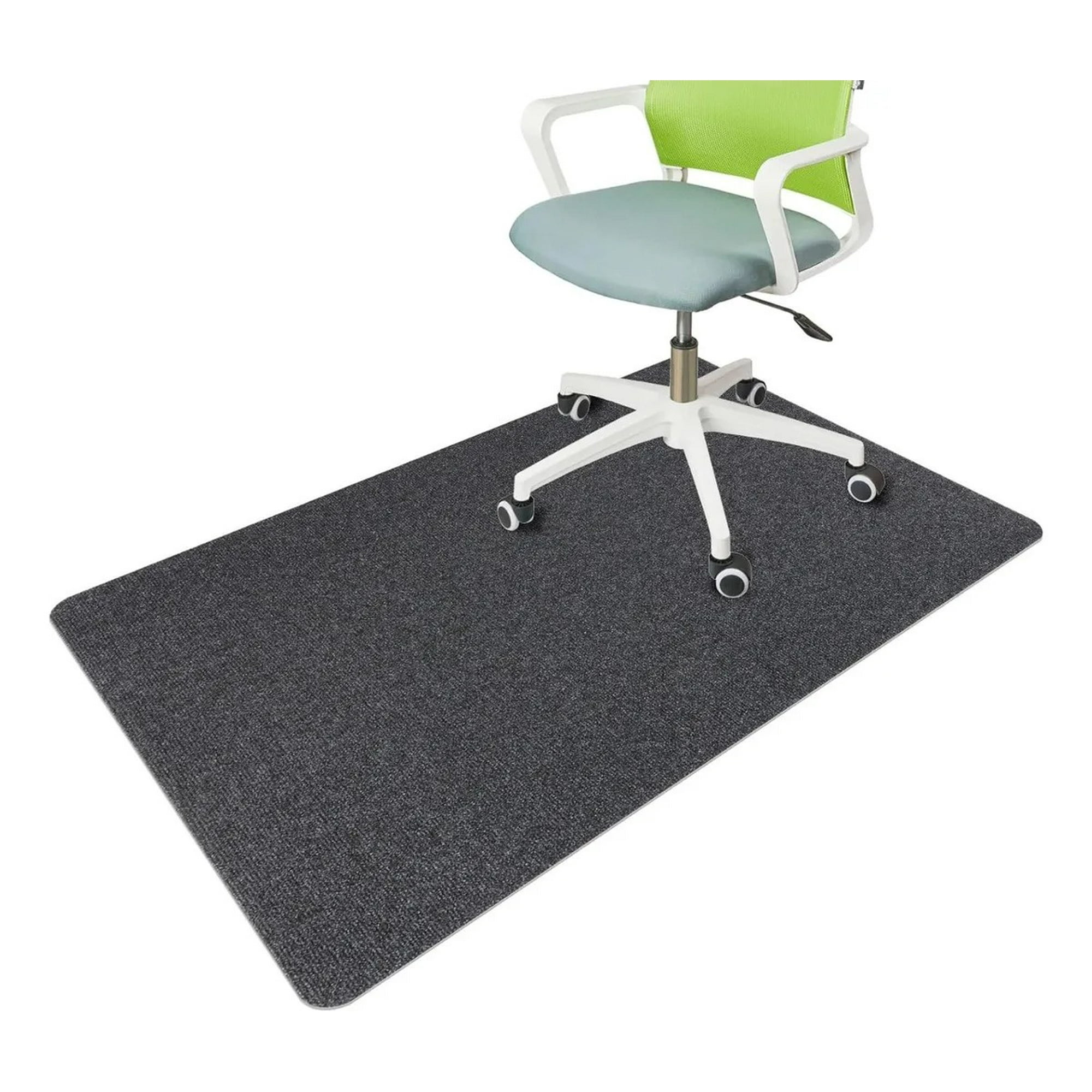 Genérica - Alfombrilla Antideslizante Para Silla De Oficina 120x90cm