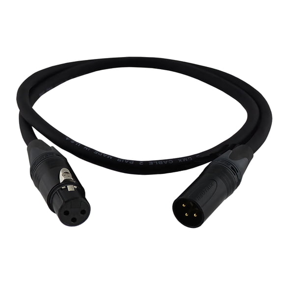 Cable DMX Proco DMX3-100 3 Pines/3 Conductores 30 m con Neutrik