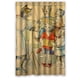 thumbnail image 1 of Cortina de ducha con diseño de gatos, juego de cortinas de baño con ganchos, tamaño 48 x 72 pulgadas, 1 of 3