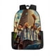 thumbnail image 1 of Ronaldo Backpack Messi Football Star Poster Bag Men's And Women's Sports Backpack Cartoon Backpack Children's Gift, 1 of 3