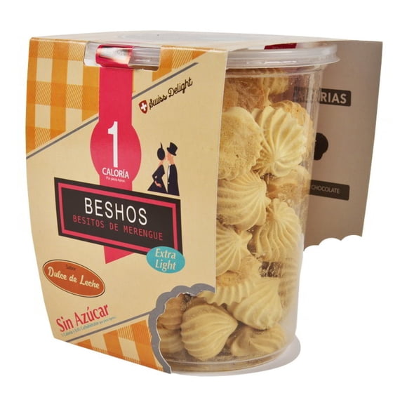 Merengues de Dulce de Leche sin Azúcar, 40 g