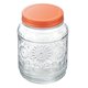 thumbnail image 2 of Canister 900ML 2 Piezas Vidrio Tapa Naranjo, 2 of 2