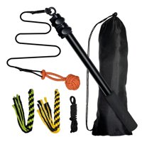 Magideal - Varita Extensible Para Mascotas, Juguete Interactivo, Cuerda Para Masticar, Telescópica, Retráctil Para Hacer Ejercicio, Tirar, Jugar, Entretenimiento