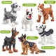 thumbnail image 2 of Figuras de perro impresas en 3D VDEZX 8‑13 cm (set de 6 piezas), 2 of 7