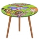 thumbnail image 1 of Cyberchase-theme Fitted Round Tablecloths Elastic Edged Table Covers Waterproof Table Cloth for Kitchen Holiday Party Tables Decor 120cm, 1 of 6