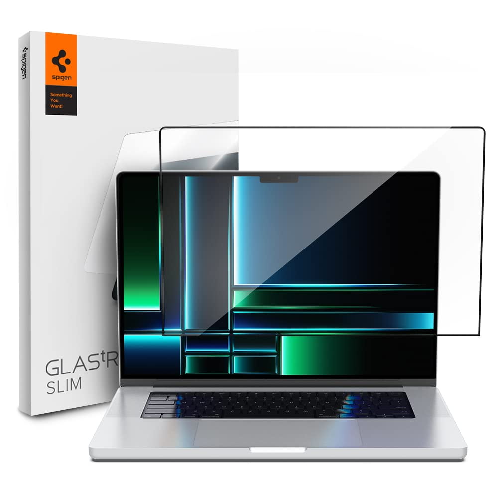 Protector De Pantalla Spigen Glastr Slim Para Macbook Pro 14