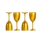 thumbnail image 1 of Set 4 Copas Vino Acrílico 296 ml - Dorado, 1 of 3