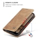 thumbnail image 5 of CaseMe Funda de Cuero para iPhone 17 Pro Max, Funda de Cuero Tipo Billetera con Tarjetero, Cierre Magnético, a Prueba de Golpes, Soporte, Funda Protectora para iPhone 17 Pro Max, Marrón, 5 of 12