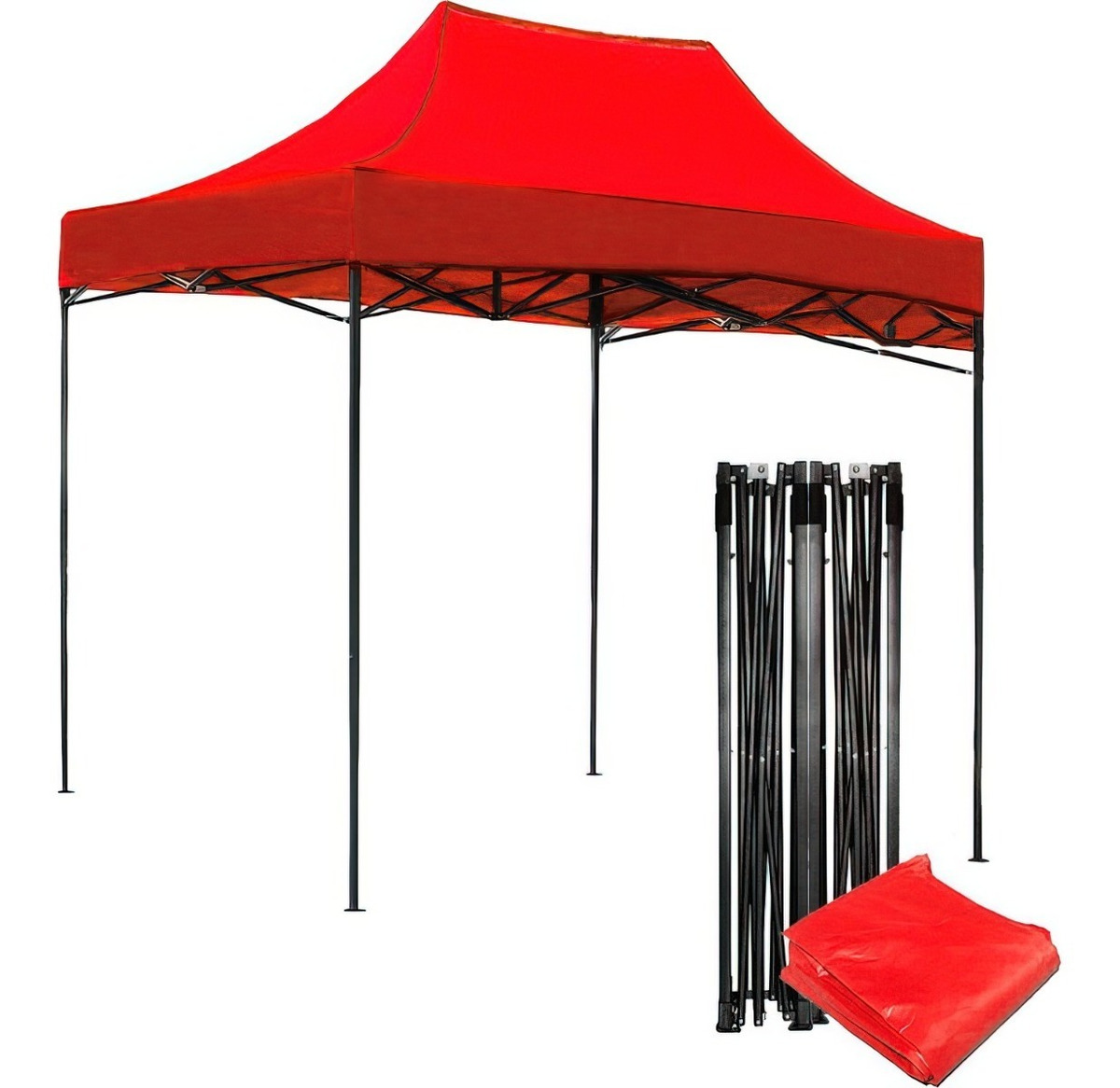 Jardimex - Carpa Plegable 3X2 Roja